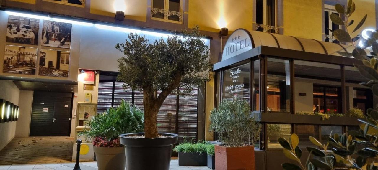 Logis Hotel Schaeffer- Restaurant Le Saint Georges Serrières-en-Chautagne Esterno foto