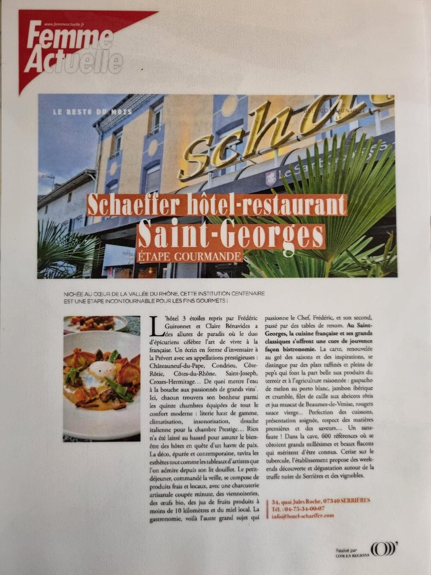 Logis Hotel Schaeffer- Restaurant Le Saint Georges Serrières-en-Chautagne Esterno foto